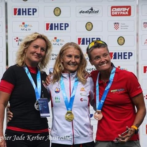 Bel&eacute;n S&aacute;nchez, del Enhol Ebrokayak, se ha vuelto a proclamar campeona del mundo m&aacute;ster